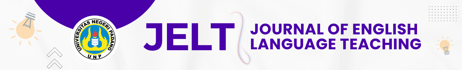 Journal of English Language Teaching (JELT)